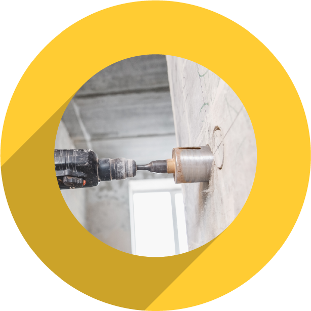 Vrt&aacute;n&iacute; betonu Ostrava